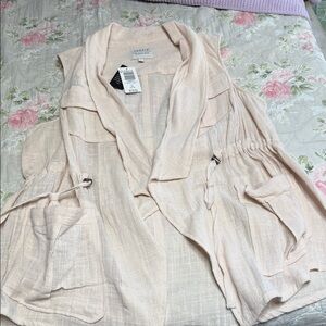 torrid Blush Open-Front Utility Vest